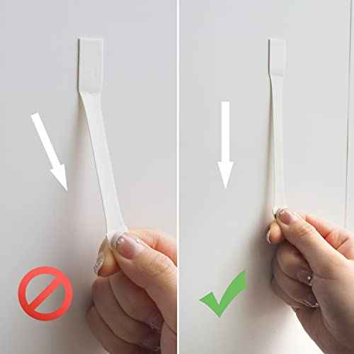 120 Pieces Poster Strips, No Tools Removable Adhesive Refill Strips Damage Free, Waterproof Replacement Hanging Strip for Posters, Indoor Wall Hooks and Wall D?cor