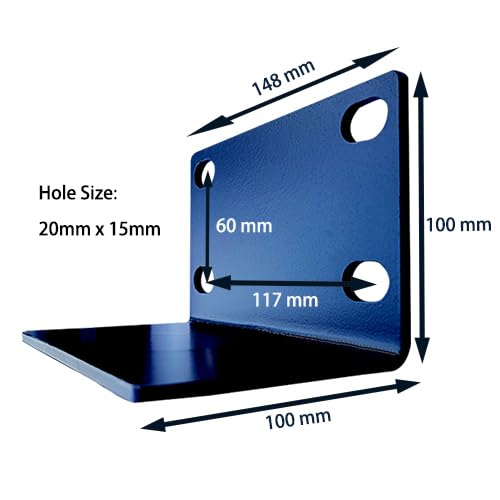 BIGalleons 660lb Wall Mount Jib Crane - Heavy Duty Steel Construction, 180° Rotation, 48" Reach, Professional Hoist Bracket for Workshop & Garage (Black)