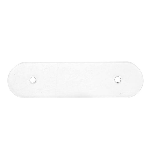 Nail Art Display Stand Holder, 50pcs Self-adhesive Transparent Acrylic Fake Nails Display Stand for Nail Color Chart