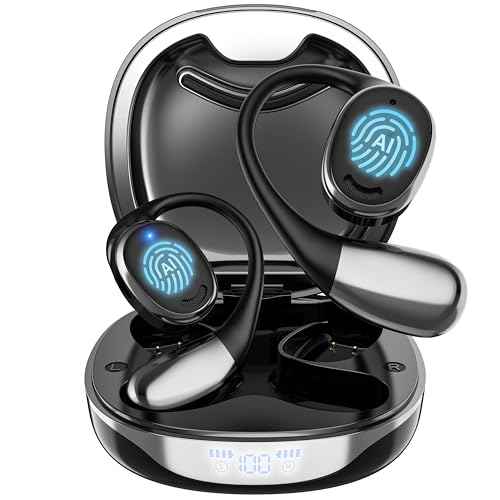 AI Translation Earbuds, OWS Real-Time 3-in-1 Translation Earbuds 144 Languages & Accents, Audifonos Traductores Ingl?s Espa?ol, Translation Device for Travel Business Learning£¨Black£©