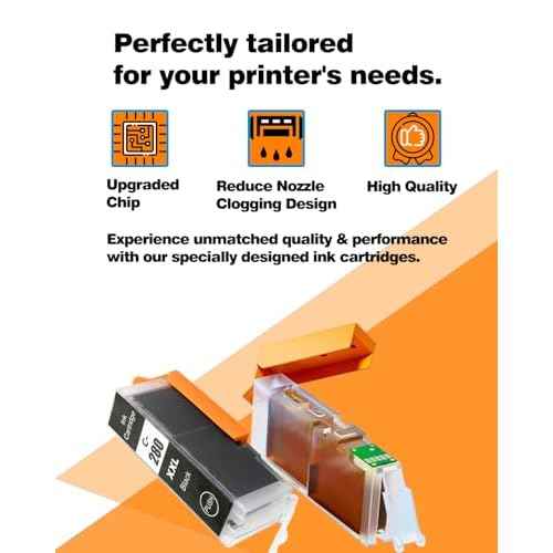 TR8620a Ink Cartridges PGI 280XXL CLI 281XXL Replacement for Canon 280 281 Ink cartridges Compatible for Pixma TS702A TR8600 TR8520 TR8620 TS9120 TR8622a TS9521C TS6320 TR8500 (5 Pack)