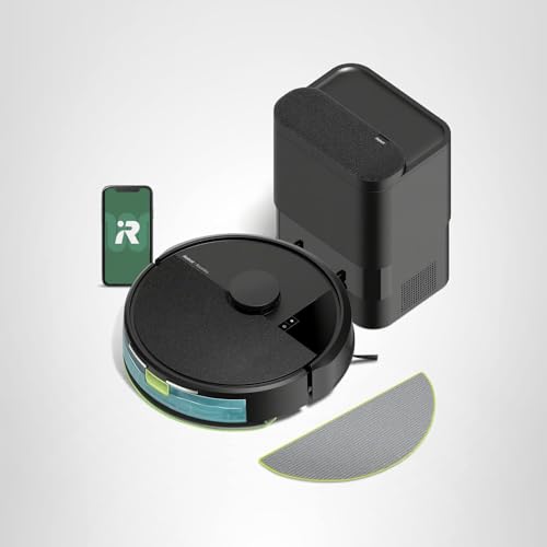 iRobot Roomba 105 Combo Robot Vacuum & Mop with AutoEmpty Dock - Self-Empties for 75 Days, Intense Power-Lifting Suction, LiDAR Navigation, Multiple Cleaning Modes, Avoids Mopping Carpet
