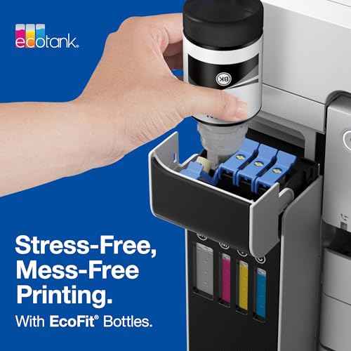 Epson 542 EcoTank Ink Ultra-high Capacity Bottle Magenta (T542320-S) Works with EcoTank Pro ET-5150, ET-5170, ET-5180, ET-5800, ET-5850, ET-5880, ET-16600, ET-16650