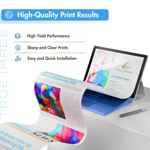TRUE IMAGE Compatible 069 Black Toner Cartridge Replacement for Canon 069 069H Work for Canon imageCLASS MF751Cdw MF753Cdw LBP674Cdw Printer Ink (1 Pack)