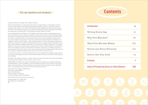 5-Minute Daily Writing Prompts: 501 Prompts to Unleash Creativity and Spark Inspiration