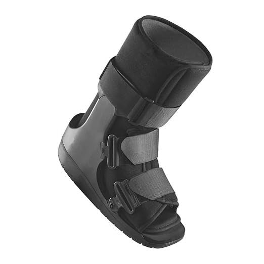 Centec Walker Boot (Non-Air) - Medical Grade Immobilization for Strains, Sprains & Stable Fractures | Breathable Material (Low Top, High Top) (LOW TOP/XL)