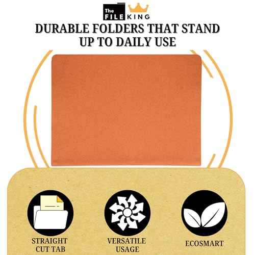 The File King Expanding Accordion File Folder - Legal Size | Box of 10 Redropes | 3.5¡± Expansion | Store and Organize Papers | Keep Records in One Place | Save Time Searching