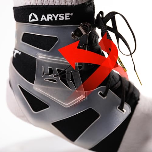 IFAST Ankle Brace - Ankle Stabilizer For Men & Women - Great For Basketball, Volleyball, Soccer & More! (Small, White, Single)