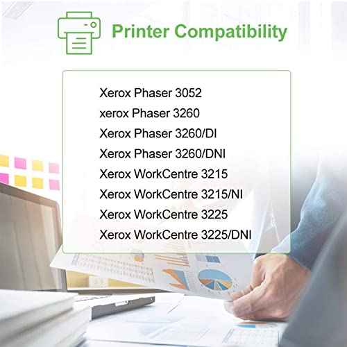 Compatible 101R00474 Drum Unit Replacement for Xerox 3215/3225/3260 Drum Cartridge for Phaser 3260DNI 3260DI WorkCentre 3215NI 3225DNI Drum-1PCS