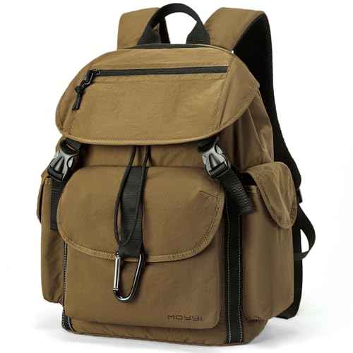 Travel Backpack for Men Women, Fits 15 Inch Laptop, Carry On Daypacks Backpacks Lightweight Hiking Backpack for Casual, Outdoor, Travel, Daily (khaki)