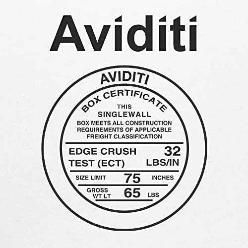 AVIDITI Shipping Boxes Medium 11.75"L x 7.25"W x 4.75"H, 25-Pack | Corrugated Cardboard Box for Packing, Moving and Storage 11 3/4x7 1/4x4 3/4