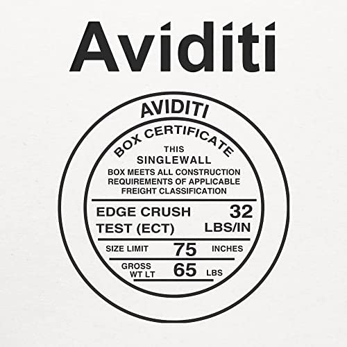 AVIDITI Shipping Boxes Small 7.125"L x 5"W x 3"H , 50-Pack | Corrugated Cardboard Box for Packing, Moving and Storage 7 1/8x5x3