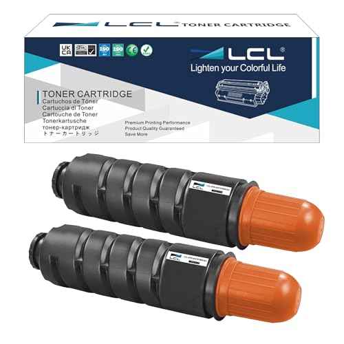 LCL Compatible Toner Cartridge Replacement for Canon GPR-39 GPR39 2787B003AA 1730 1730 1730IF 1740 1740IF 1750 1750IF (2-Pack Black)