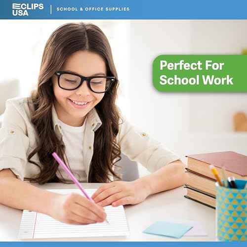 Notebook Paper Loose Leaf College Ruled 10.5¡± x 8¡± Filler Paper 56 gsm 150 Sheets Per Pack 1800 Sheets (12 Pack)