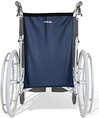NYOrtho Wheelchair Foot-Rest Extender Elevating Pad - Leg Cushion Protector + Carrying Bag | Secures Easily with Quick-Release Strap Seat Widths 16" - 20" + Carrying Bag, 2" Foot Platform