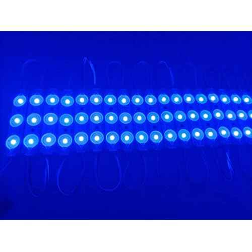 Q QINGCHEN Blue LED Module DC12V 1.32W Module Strip Light for Letter Advertising Signs with Tape Adhesive Backside (200 PCS Pack)