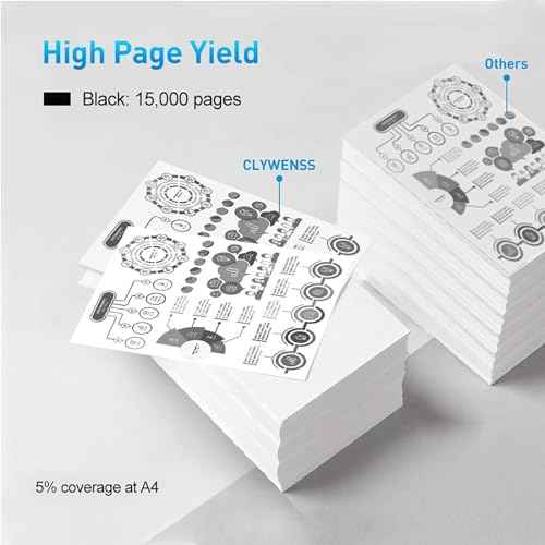3330 3335 Toner Cartridge Replacement for Xerox 106R03624 for WorkCentre 3335 3345 Phaser 3330 Printer Extra High Yield - 15,000 Pages (Black, 2-Pack)