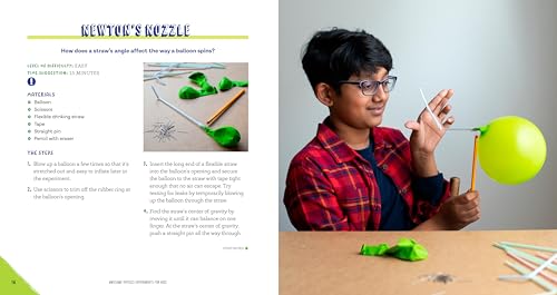 Awesome Physics Experiments for Kids: 40 Fun Science Projects and Why They Work (Awesome STEAM Activities for Kids)
