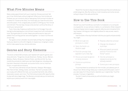 5-Minute Daily Writing Prompts: 501 Prompts to Unleash Creativity and Spark Inspiration