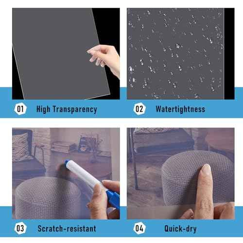 Timgle 100 Sheets Waterproof Inkjet Transparency Film 11 x 17 Inch Transparency Paper Acetate Sheets for Silk Screen Printing Transparent Printer Paper for Printers Overhead Projector Crafts 5 Mil