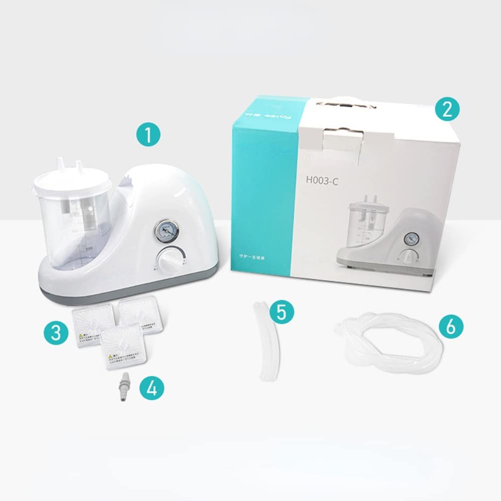 Portable Veterinary Suction Machine 110V (H003-C)