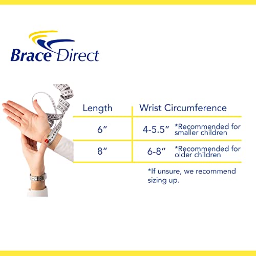 Kid’s Lace-Up Wrist Brace - Immobilization for Sprains, Strains, Carpal Tunnel & De Quervain’s PDAC L3908 - Left Wrist - Fits 6-8 in Wrist Circ.