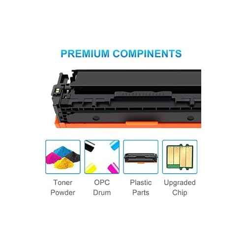Compatible Toner Cartridge Replacement for Canon 054H 054 Black Toner for Color ImageCLASS MF642Cdw MF644Cdw LBP622Cdw MF641Cdw MF641Cw Printer (2-Pack)