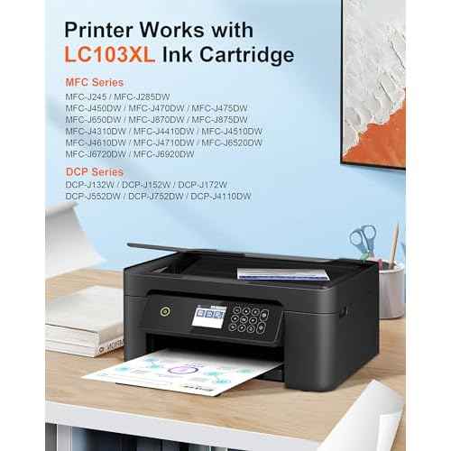 E-Z Ink Pro LC103 LC103XL Compatible Ink Cartridge Replacement for Brother LC103 XL LC101 LC 103 Ink Cartridges Compatible with MFC-J870DW MFC-J475DW MFC-J6920DW MFC-J6520DW (10 Pack, 4B2C2M2Y)
