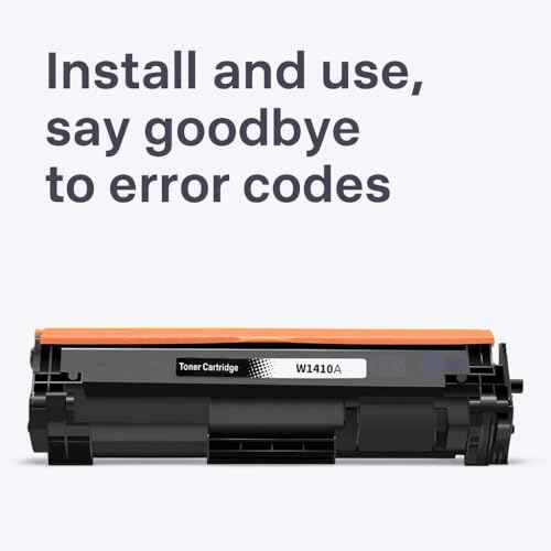 Compatible 141A Toner Cartridge Replacement for Laserjet M110w MFP M139 M140w Printer, Black Toner, High Page Yield Up to 950 Pages (1410A 1Pack)