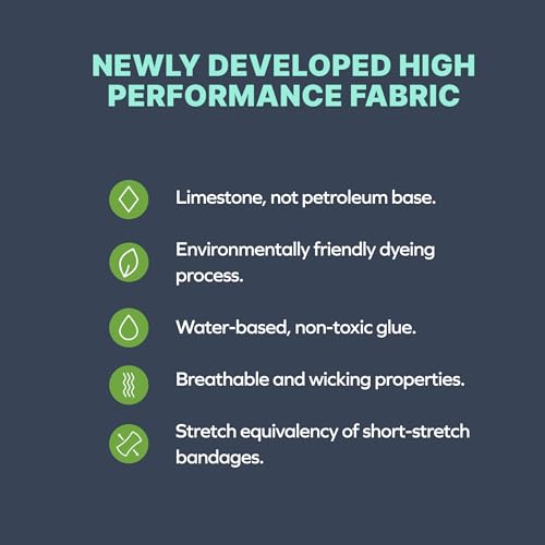 SiennaWrap Compression Leg Wrap Seamless - Designed by a Lymphedema & Lipedema Therapist - Made in USA - Includes Free Liner