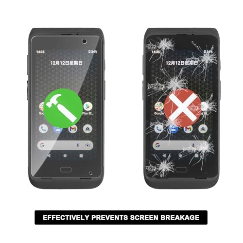 3pcs Tempered Glass Screen Protector for Honeywell Dolphin CT40 Handheld Barcode Scanner Mobile Computer, 9H HD Scratch-resistant Durable Clear Protective Film