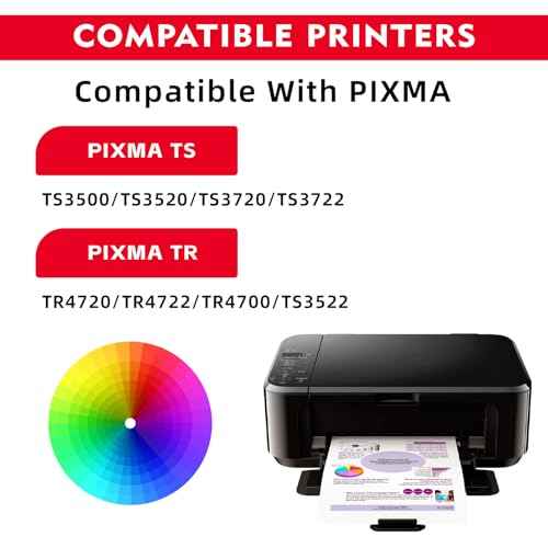 276XL Color Ink Cartridge Replacement for Canon tr4700 Printer Ink Cartridges Compatible for Canon tr4700 tr4720 tr4722 ts3522 ts3500 ts3722 ts3720 ts3520 Ink