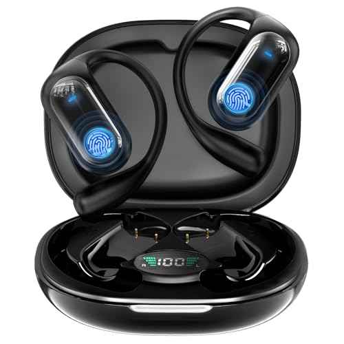 168 Languages AI Translation Earbuds, Bluetooth 5.4 Headphones Translator, 4-in-1 Smart Mode Touch Screen Real-Time Earphones Fit iOS and Android Ideal for Travel Business and Learning, Black
