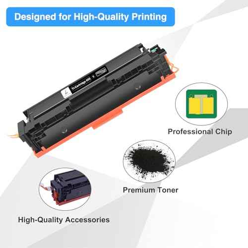 TRUE IMAGE Compatible 055 Black Toner Cartridge Replacement for Canon 055 055H Toner for Canon Color ImageCLASS MF743Cdw MF741Cdw MF746Cdw MF745Cdw LBP664Cdw Printer Ink(Black, 1-Pack)