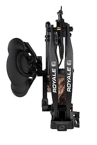 Bear Archery Royale Ready to Hunt Compound Bow Archery Set with Archery Accessories for Adults and Youths, 12”- 27” Draw Length, 5-50 Lbs Draw Weight, Up to 290 FPS
