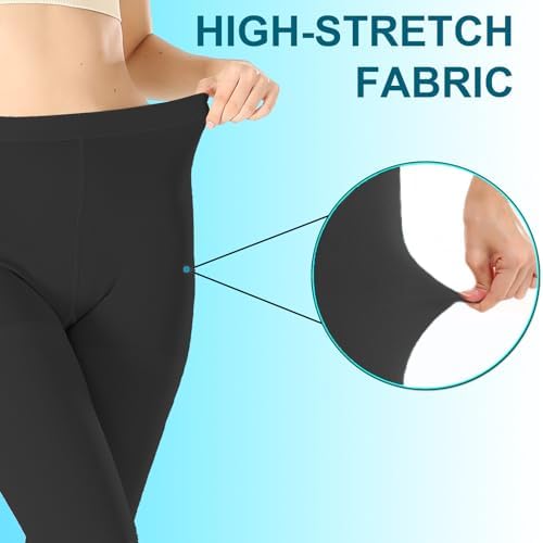 Medical Compression Pantyhose for Women & Men,20-30mmHg Graduated Support Hose Tights,Opaque Close Toe Waist High Compression Stockings for Varicose Veins,Swelling,Edema,Flight