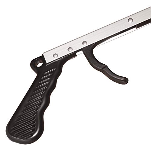 Rehabilitation Advantage 26" Aluminum Reacher Grabber with Magnetic Tip and Rubberized Jaws – Lightweight, Rigid, Extra-Long Reaching Aid for Seniors, Limited Mobility, and Arthritis. 2-Pack