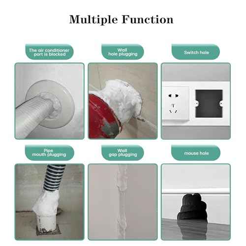 10-Pack Premium Waterproof Wall Repair Sealing Clay Duct Seal Ideal for Wall Hole Repair, Air Conditioning and Drainage Pipes Quick and Easy Solution