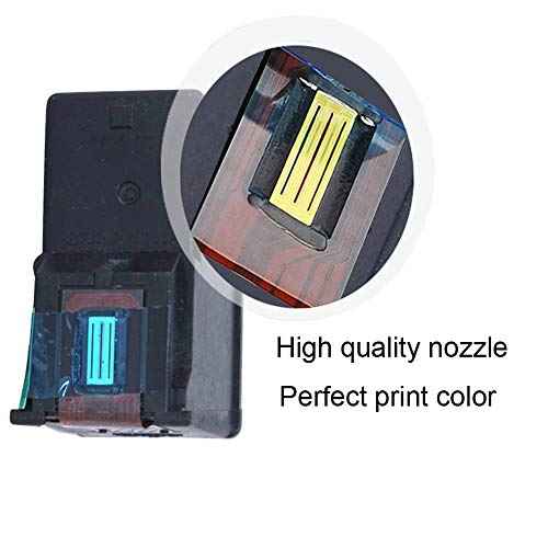 Remanufactured for PG-44 CL-54 XL Ink Cartridges for Canon 44 54 XL Replacement Ink Cartridge for E201 E401 E402 E3110 E471 Printer (Black, Tri-Color, 2-Pack)