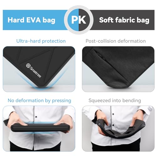 Smatree Hard EVA Protective Sleeve Case Compatible for 15.6 inch Acer Aspire Go 15 AG15-31P-3894, for 15.6 inch Acer Aspire 5 A515-58M-7570, for 16 inch Acer Swift Edge 16 SFA16-41-R6YS Laptop (X8278)