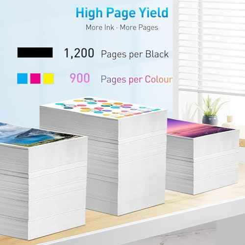 10 Pack 1200XL Ink cartridges Replacement for Canon PGI-1200XL PGI1200 XL Compatible to MAXIFY MB2720 MB2020 MB2120 MB2320 MB2050 MB2350 Printer (4Black, 2Cyan, 2Magenta, 2Yellow)