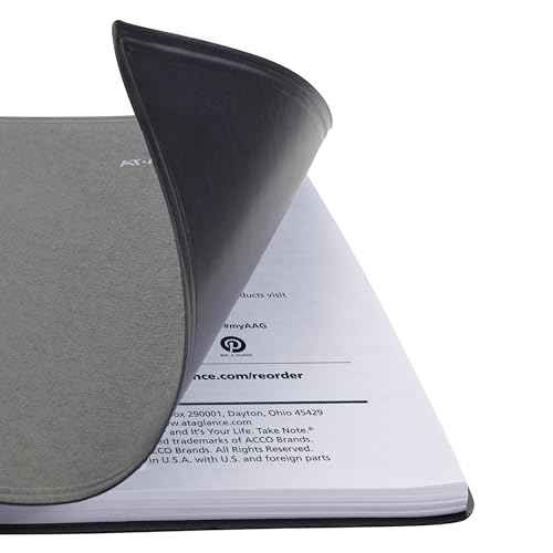 AT-A-GLANCE 2026 Appointment Book Planner, Daily & Monthly, 5" x 8", Small, QuickNotes, Black (76040526)