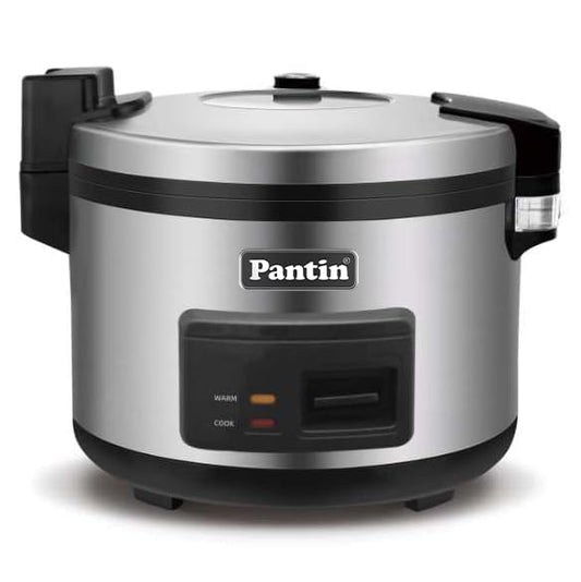 Pantin Commercial Rice Cooker & Warmer - 35 Cups Uncooked / 70 Cups Cooked, Extra Large Capacity Rice Cooker with Nonstick Inner Pot & Switch Press, 120V/1500W, ETL Listed