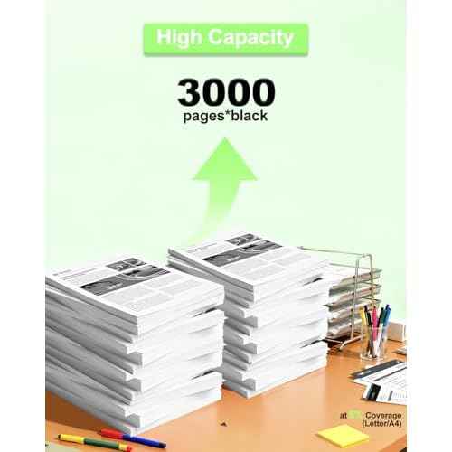 TN760 Compatible Toner Cartridges Replacement for Brother TN-760 TN730 TN-730 High Yield to Use with MFC-L2710DW MFC-L2750DW HL-L2350DW HL-L2370DW HL-L2395DW HL-L2390DW DCP-L2550DW (4 Pack)