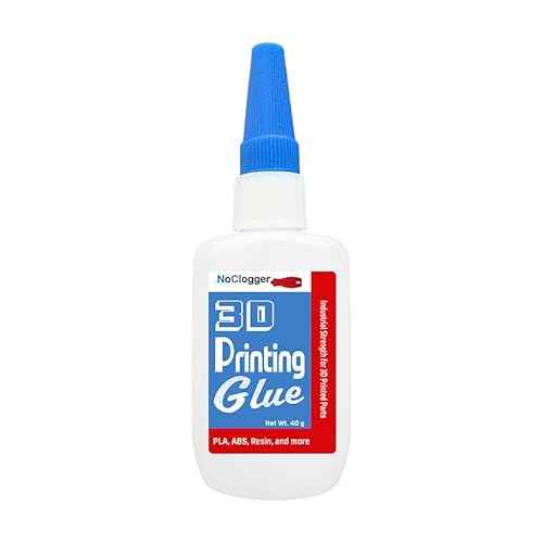 3D Printing Glue, CA-Based Adhesive, Fast-Drying & Precision Application, Works on PLA, PETG, ABS & More, Must-Have 3D Printing Tool, Strong Bond for Models & Miniatures