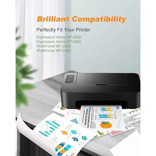 232XL Ink Cartridges Combo Pack Remanufactured Replacement for Epson 232 Ink Cartridge for Epson 232 232XL Ink Cartridges for Epson Printer Epson XP-4205 XP-4200 WF-2930 WF-2950 Printer (5 Pack