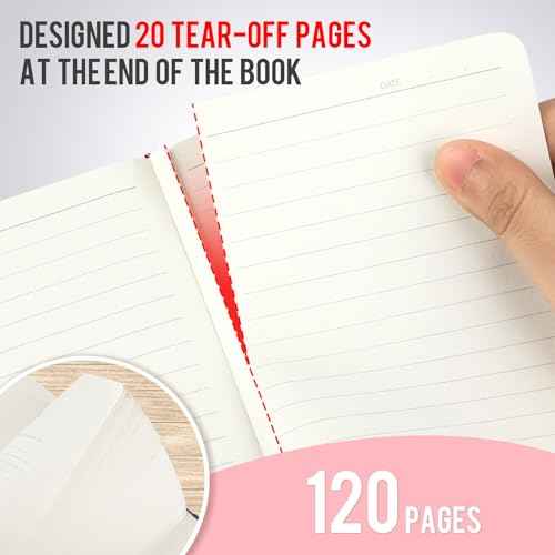 Pocket Small Notebook Journals, 8 Pack (8 Pastel Color) Mini Notebook 3.7x5.7 Journaling Notebooks for Women Men, A6 Hardcover Lined Note Pads with Pens for Work, Business, Travel Journal, Office Supplies