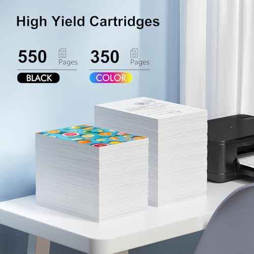 232xl Ink Cartridges Latest Upgrade Remanufactured for Epson Ink 232xl 232 XL (T232XL-BCS) Works with WorkForce WF-2930, WF-2950, Expression XP-4200, XP-4205 (Black Cyan Magenta Yellow, 8 Pack)