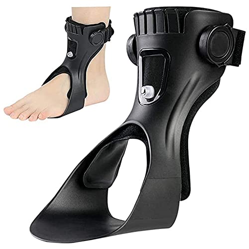 Drop Foot Brace Orthosis AFO AFOs Ankle Brace Support With Comfortable Inflatable Airbag for Hemiplegia Stroke Shoes Walking (Left foot, Small)