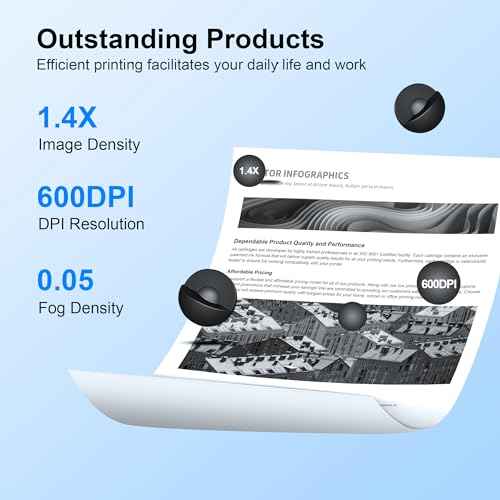 121 Black Toner Cartridge High Yield Compatible Replacement for Canon 121 Toner Cartridge CRG121 CRG-121 for Canon imageCLASS D1620 D1650, 121 Toner Cartridge 2 Black